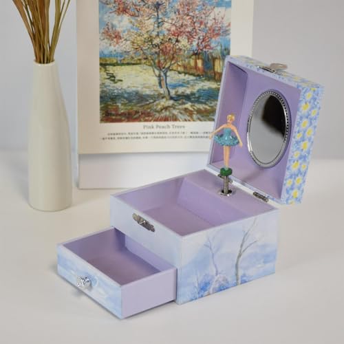 Joyero musical con espejo ideal para regalar en cumpleaños 5