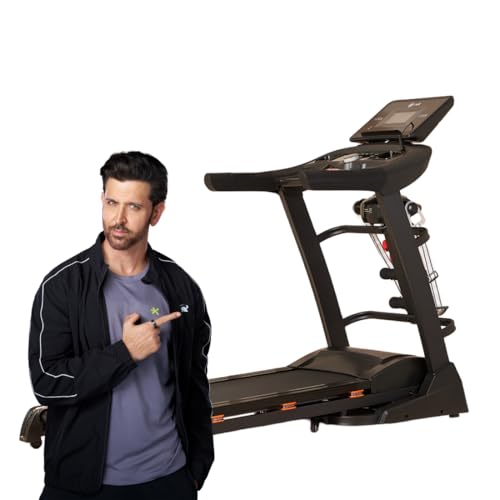 Cult M6 Nova 6HP Peak, Max Weight: 140 Kg, Auto Incline Multi Function Motorized Treadmill for Home Gym Fitness & 1 Year Warranty