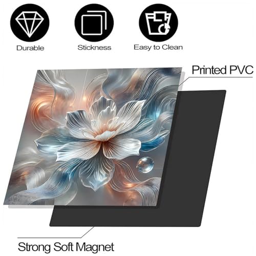 Image of BVBOX Dishwasher Magnet Cover 23 inchx26 inch, Reusable Magnetic Refrigerator Covers, Decorative Magnets Cover Fridge Door Skin Panel Stickers for Home Kitchen Appliance