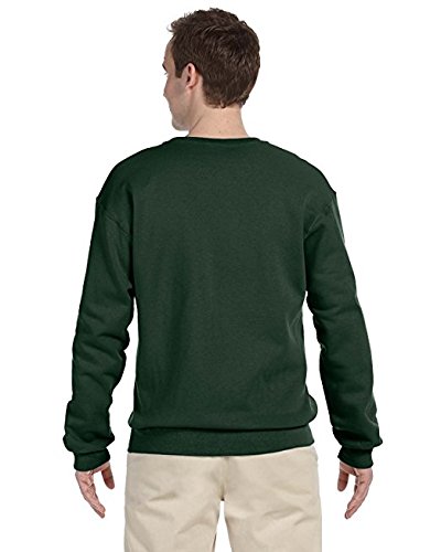 Jerzees 8 oz. 50/50 Fleece Crew (562) Forest Green, XL - Product