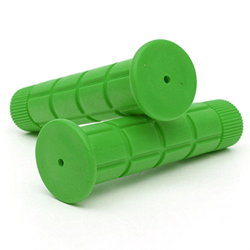 Coolrunner Bicycle Handle Bar Mushroom Grips Bmx For Boys And Girls Bikes (Green)… #TOP5