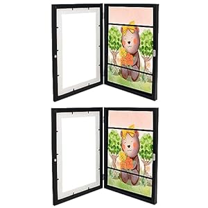 Kodilin Kinderkunst Bilderrahmen A4 2er-Set