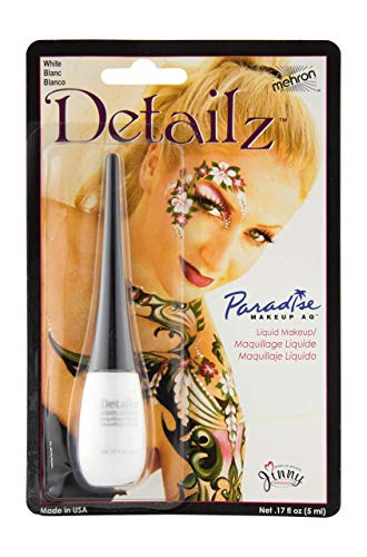 Mehron Makeup Detailz Face & Body Paint (.17 ounce) (White)