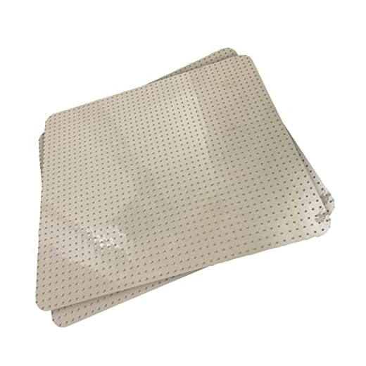 RESILIA Furniture Protector Pet Deterrent Tiles - Pet-Free Training Mat, for Cats, Dogs, Rabbits, Indoor and Outdoor Use, Beige Color, 21 Inches x 19 Inches, 2 Pack