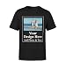 AROKAN Customize Shirts for Men Custom T Shirts Design Your Own Crew Neck Mens Personalized Tshirts, Black