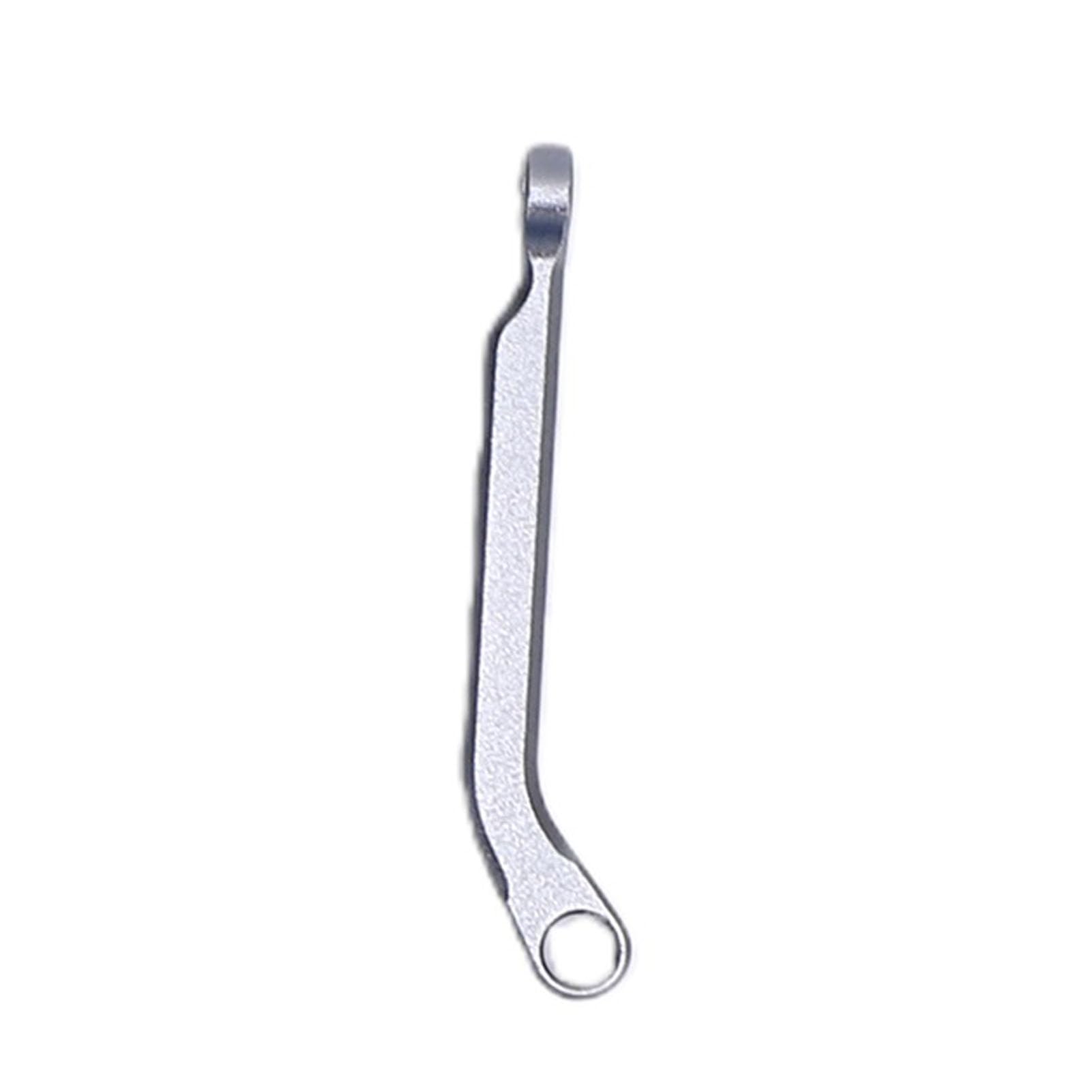 Eje Delantero y Trasero RC, Construcción de Aluminio (Silver)