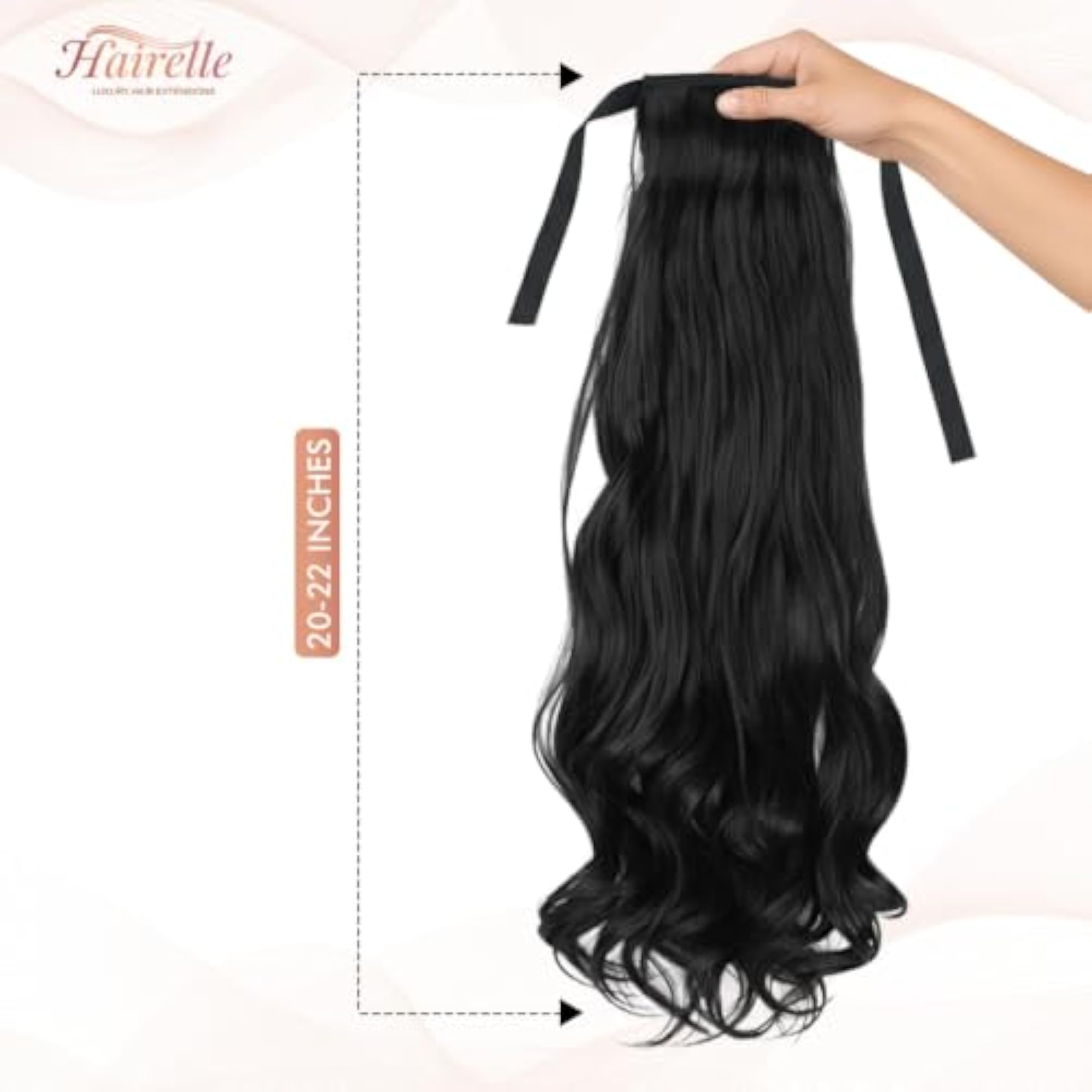 Women's Synthetic Curly Ponytail Ribbon Extension