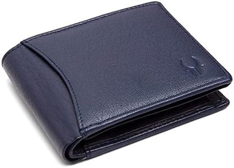 WILDHORN Genuine Leather Hand-Crafted Wallet For Men, Bifold Leather Wallet ,Model-WH1173