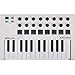 Arturia - MiniLab MkII - Portable MIDI Controller for Music Production, with All-in-One Software Package - 25 Keys, 8 Multi-Color Pads