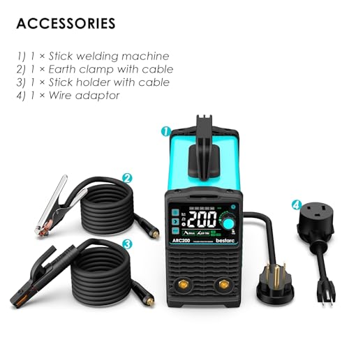 Bestarc 200A Dual Voltage Stick Welder
