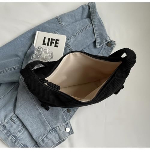 Image of WildHorn Travel Crossbody Crescent Bag for Women | Over-Shoulder Half Moon Sling Purse with Zipper | Unisex Chest Bag & Waist Bag for Daily Travel Use
