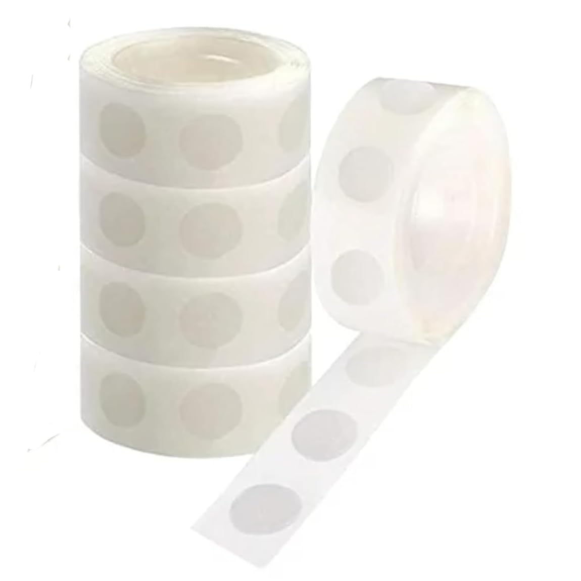 Store2508 Pack of 500 Glue Point Clear Balloon Glue Removable Adhesive Dots Double Sided Dots of Glue Tape for Balloons Party or Wedding Decoration-picture-10