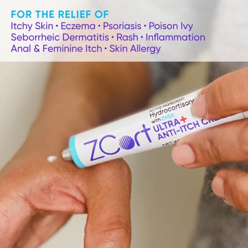ZCort Ultra+ Patented Anti-Itch Cream with DHEA - Thumbnail 6