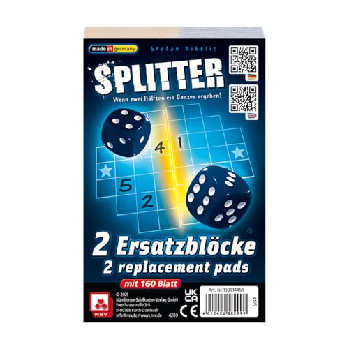 Preisvergleich Produktbild NSV - 4125 - Splitter - Ersatzblöcke - Würfelspiel