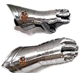 Generic Medieval Armor Gauntlets Steel Gloves Armor Pair | Medieval Knight Costume| Warrior Metal Gauntlet