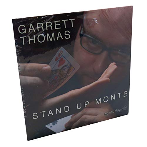 Stand Up Monte Garrett Thomas gimmick et DVD de magie des trois cartes