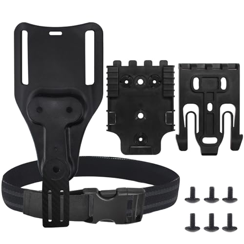 Kit système de verrouillage rapide QLS pour fixer solidement un holster de jambe tombant