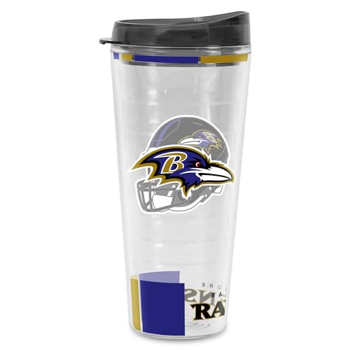 Image of Rico Industries NFL Football Double Wall Classic 16oz Or 20oz Tritan Tumbler W Lid