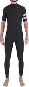 Long John Hurley Advantage 2/2MM Full Suit Manga Curta Preto