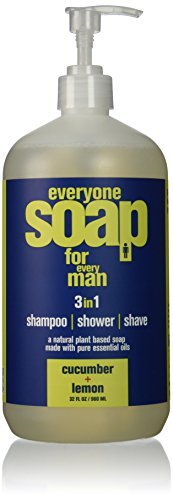 Everyone for Every Body Soap for Every Man, Cucumber and Lemon, 32 Fl Oz