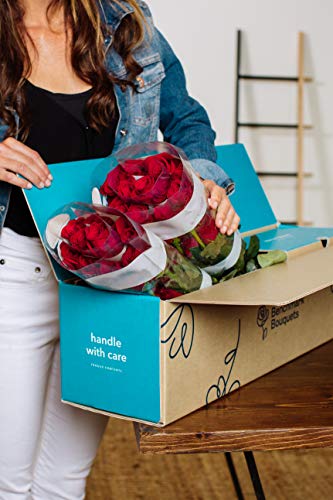Benchmark Bouquets BK-453219 50 Stems Of Red Roses, Vase Not Included thumb #1