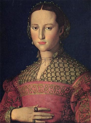 Affiche Toile Portrait d'Aliénor de Tolède Bronzino 60x90