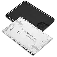 Accurate Measurement: The guitar string gauge is a professional measuring tool that can help you accurately measure the height of the guitar strings from the fretboard. The precise scale design ensures the accuracy of the measurement, thus helping yo...