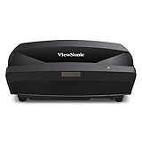 ViewSonic LS810 5200 Lumens WXGA Ultra Short Throw Laser Projector for Home and Office