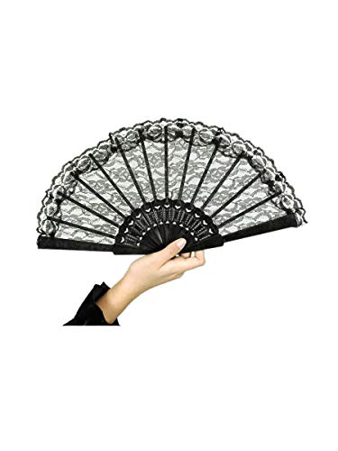 Preisvergleich Produktbild KÖRNER Spitzenfächer, Schwarz