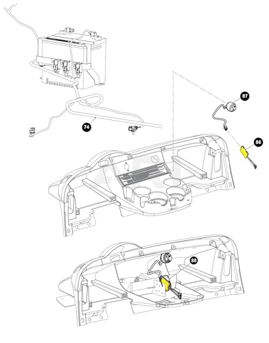 Genérico Printed Circuit Board Assembly (PCBA), E-z-go Printed Circuit Board Assembly for Golf Cart, Compatible with Part No. 33151779, Electronics Box 638233 (5) - Thumbnail 4