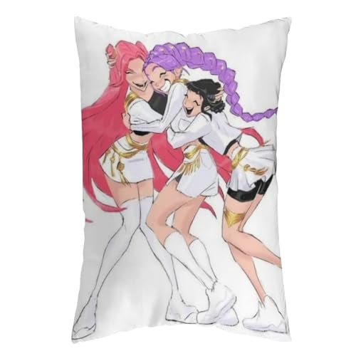 K-POP ガールズ!デーモン・ハンターズ 抱き枕イ ぬいぐるみ グッズ おもちゃ 抱きまくら 座布団クッション背当て 店飾り 寝かしつけ用 癒し系 気持ちいい かわいい ギフト 車用 家庭用 お昼寝枕 ギフト 誕生日 プレゼント