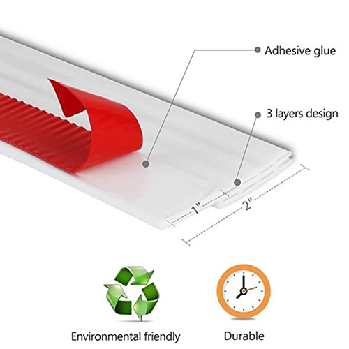 Door Draft Stopper | Under Door Draft Blocker | Dustproof Soundproof Door Sweep | Door Gap for Preventing Draughts, Noise, Dust and Animals Zebroau - Image 5