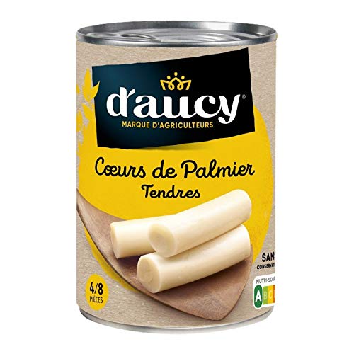 D'AUCY - Coeur De Palmier 220G - Lot De 3