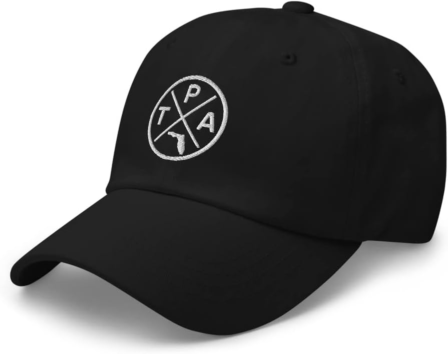 Retro Tampa Bay Baseball Hat TPA Emblem Dad Hat Cap
