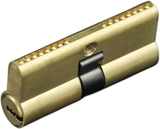 Wkładka bębenkowa, Zamek cylindryczny do drzwi 65-105 mm, klucz AB, odsadzony, mosiądz(105(37.5 67.5))
