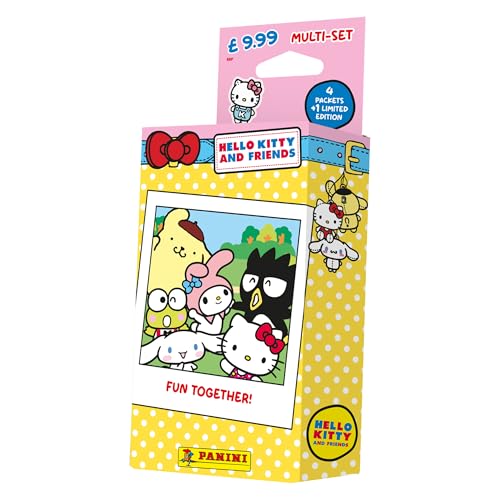 Panini Hello Kitty & Friends Trading Cards Blister 3 buste Premium + 1 biglietto edizione limitata