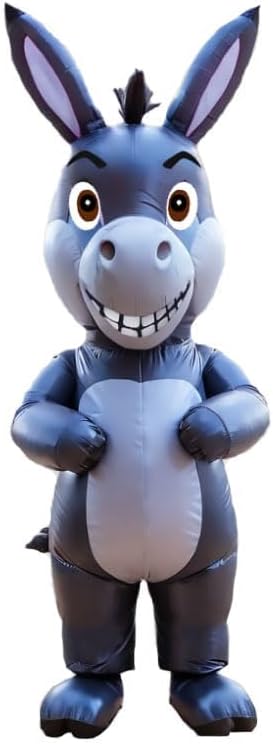 Donkey Inflatable Funny Halloween Deluxe Blow Up Costume