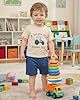 Jecson Baby Boy Clothes Toddler Outfits For Boys 12-18 Month Boy Clothes Funny Letter T Shirt Tee Elastic Waist Pockets Shorts Set 2 Piece Outfit #1