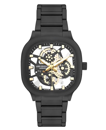 Image of Lee Cooper Analog Silver Square Dial Men's Watch - LC07974.650