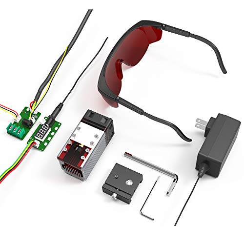 NEJE N40630 Engraving Module Big Kit,5.5W Output Power,Portable Engraving Machine,Compatible with NEJE Master 2 Plus Max Engraving Machine, CNC Machine, CNC Router, Arduino, 3D Printer etc.