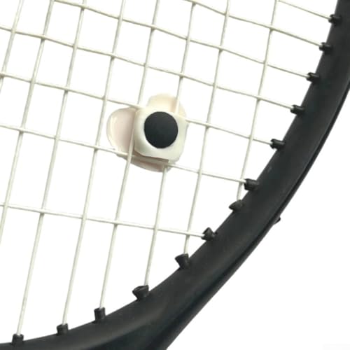 Pumixiy Amortiguador para raqueta de tenis, 10 unidades, amortiguador de vibración de silicona que reduce el zumbido de las cuerdas, se adapta a la mayoría de camas de cuerda de raqueta de 16 x 19, 18
