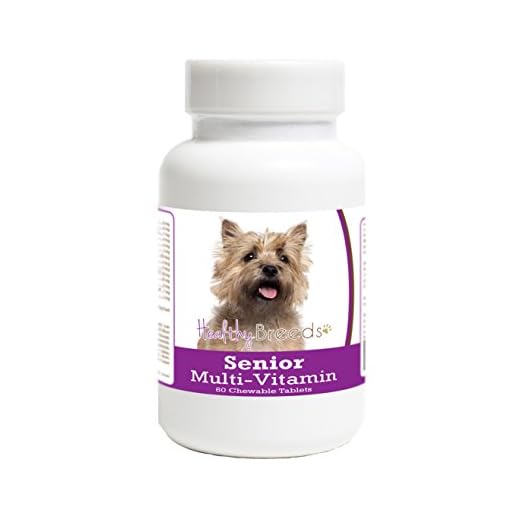 Healthy Breeds Cairn Terrier Senior Dog Multivitamin Tablets 60 Count