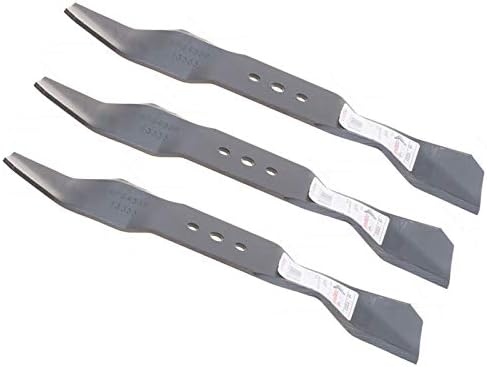 Set of 3 Husqvarna Mower Blades 504188201 504188210 R316 R320 Rider 155 175 R