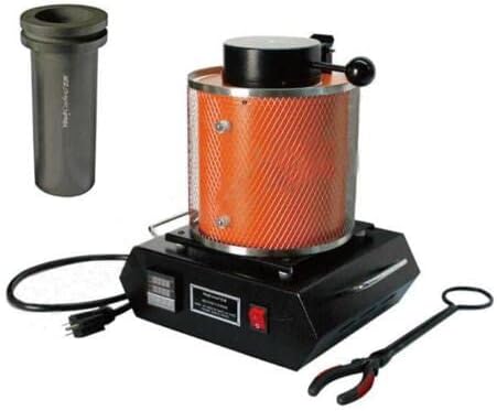 1KG Digital Automatic Melting Furnace for Melting Scrap Silver Gold 1500W