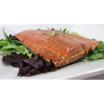 Alaska Smokehouse Smoked Salmon Fillet, Gift Box, 8 Oz
