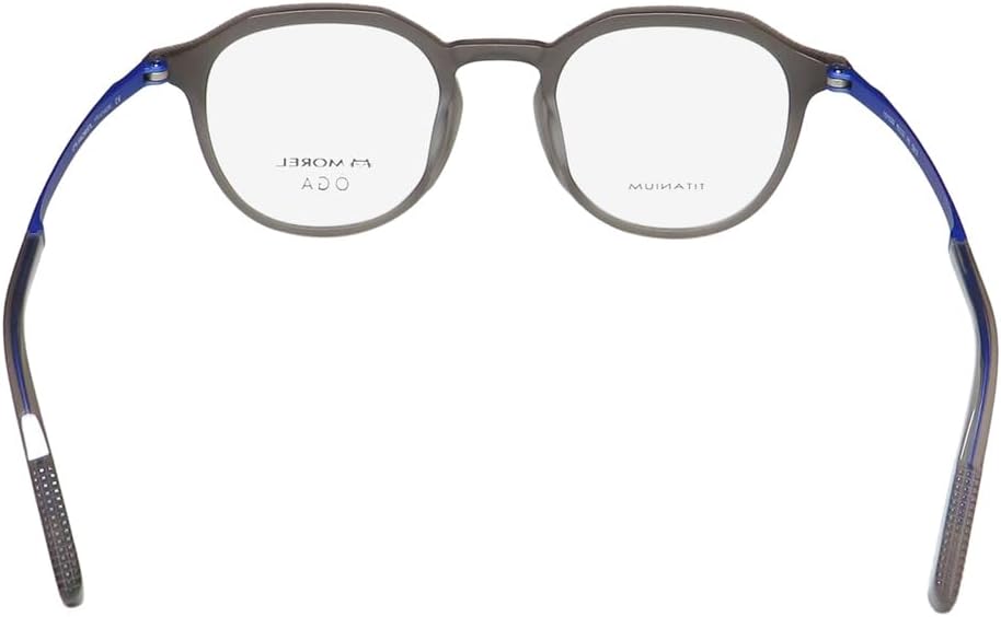 MOREL Oga 10153o Titanium Metal Hardware Genuine Contemporary Eyeglass Frame No Allergy French Designer Eyewear