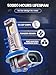 FTEVAR 9005 H11 Light Bulbs Combo, 60000LM 800% Super Bright 6500K Cool White, Fanless 1:1 Mini Size, Pack of 4