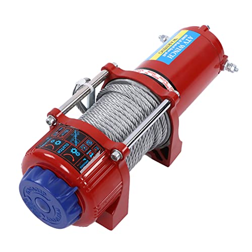 Semme 4500lb 12VDC Electric Winch Kit con accesorios miniatura 2