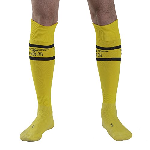 vreemde label heren sokken 38-41, geel, 2 stuks - Afbeelding 3