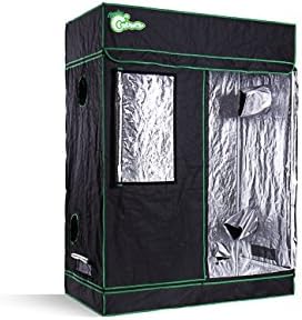 Hydro Crunch Hydroponic Grow Tent, 60" x 31" x 80"